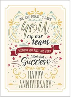 25 Employee Anniversary Cards You Make The Difference 26 White Envelopes Eco Friendly A5067u V31 Amazon Co Uk Office Products