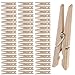 Produktbild 100 - 200 Stück Holz Wäscheklammern 5cm Holzklammern Socken BH´s aufhängen Deko (200 Stück)