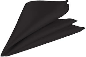 EVENT DECOR SHOP Men’s Satin Pocket Square – Italian Style Plain Handkerchief for Suit, Wedding, Formal Wear, Prom & Gift – Unisex Solid Colour Hanky for Grooms, Parties & Fashion Accessories - 23cm