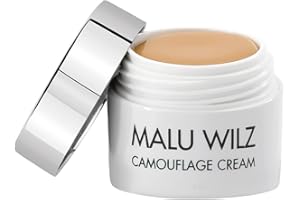 ‎MALU WILZ Malu Wilz Camouflage Cream Nr. 13 Soft Vanilla Cream 6g I Camouflage Make up stark deckend I Wasserfeste Concealer Creme für jeden Hauttyp I Zum Abdecken von Tattoos und Hautanomalien