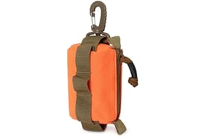 Peminkoo Sac à Boucle Militaire pour l'extérieur, Petite Poche pour Outils Port Quotidien - Porte-clés, Porte-Monnaie, Porte-Monnaie, Porte-Monnaie, Porte-Monnaie, étui à Fermeture éclair