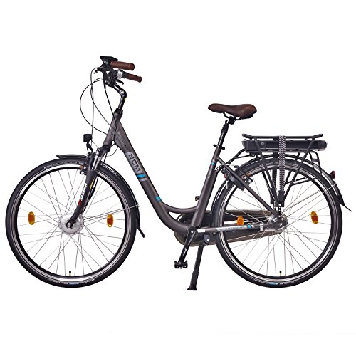 NCM Munich N7C,28″ Zoll Elektrofahrrad Herren/Damen Unisex Pedelec,E-Bike,City Elektrofahrrad mit Rücktrittbremse, 36V 250W 14Ah Lithium-Ionen-Akku mit 504Wh PANASONIC Zellen, anthrazit - 4