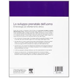 Lo sviluppo prenatale dell'uomo. Embriologia ad or