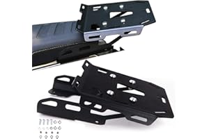 REARACE Rear Luggage Rack Compatible with Husqvarna Vitpilen/Svartpilen 401 20-23, Vitpilen/Svartpilen 250 20-23, Svartpilen 125 21-23, Svartpilen 200 20-23 Cargo Carrier