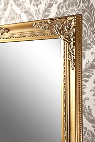 Standspiegel Spiegel antik gold ABIGAIL 160 x 40 cm - 5