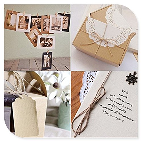 Wicemoon - Cordel de yute natural para regalos y manualidades de florister a - Cordel para artes decorativas reviews Wicemoon - Cordel de yute natural para regalos y manualidades de florister a - Cordel para artes decorativas