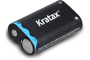 KRATAX 1pc Xbox One Rechargeable Battery 2500mAh for Xbox One/Xbox One S/Xbox One X/Xbox One Elite Wireless Controller
