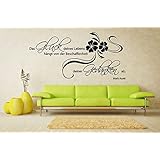 Wandtattoo-Wandaufkleber Spruch/Zitat