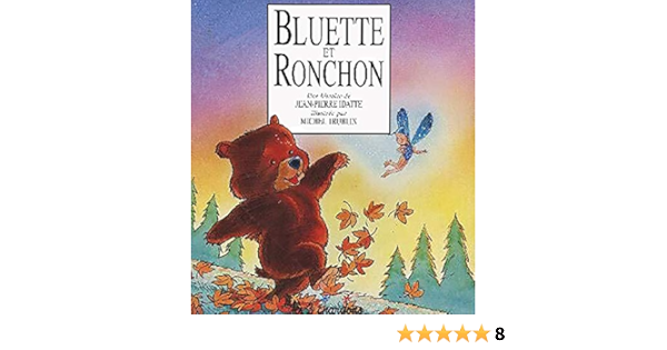 Amazon Fr Bluette Et Ronchon Un Livre Des 3 Chardons Idatte Jean Pierre Trublin Michel Livres