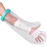 Cast Arm Cover, Cast Cover for Adults, Protective Cover for Shower Arm, Cast Protector Arm for Shower, Reusable Dressing and