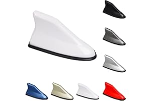 LVTFCO Antena Coche Tiburon para Nissan X-Trail Juke Qashqai Micra Pulsar 2014-2018, Coche Techo Superior Am/FM Radio Antena Aleta Accesorios Coche,F