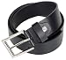 Produktbild Lindenmann Herrengürtel 1000614 Leder 3,5cm breit schwarz 115cm