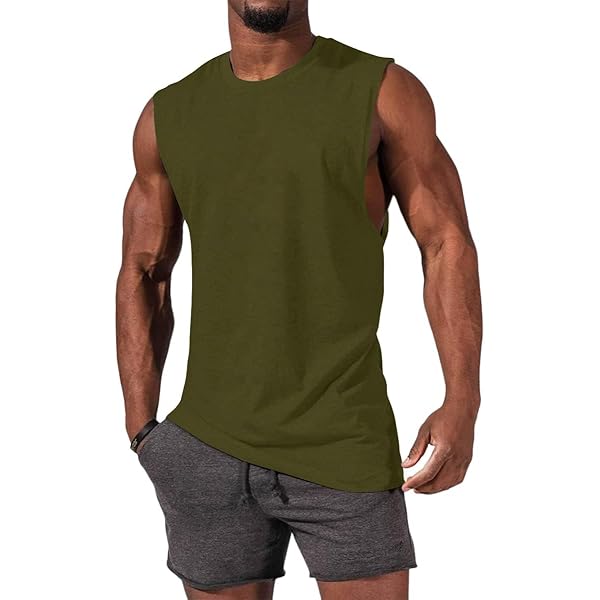 Herren Tank Tops Ärmellos | Baumwolle Muskelshirts Für Sport & Fitness