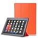 Produktbild Saingace Magnetische Auto-Schlaf-Leder-Abdeckungs-Fall für 10,1 "Lenovo Tab3 10 Geschäft (TB3-X70F / N / L), TAB2 X30F, TAB2 A10-70 (F), TAB2 A10-30 Tablette + freies Geschenk (Orange)