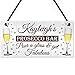 Produktbild Rot Ocean personalisierbar Prosecco Bar Wandschild HOME Bar Küche Party Drink Geschenk