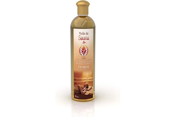Camylle - Voile de Sauna Luxe - Fragrances à base d’Huiles Essentielles 100% Pures et Naturelles pour Sauna - Energisant aux arômes frais et envoûtants - 250ml