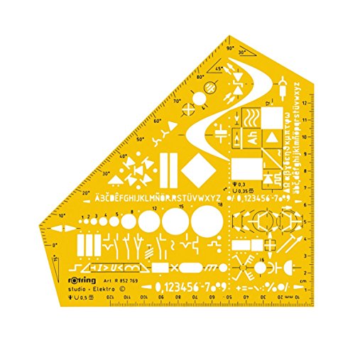 Schablone Winkel studio Elektro