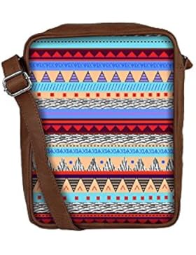 Snoogg , Damen Umhängetasche mehrfarbig multi