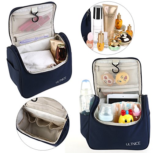 ULTNICE Multifunktionale tragbare wasserdicht hängen Wash Bag Kulturbeutel Tasche Kosmetiktasche Reiseveranstalter - 5