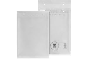 YARO D4 100 St. Luftpolstertaschen Versandtaschen E-PACK D/4 Weiß 200×275 Luftpolsterumschlag