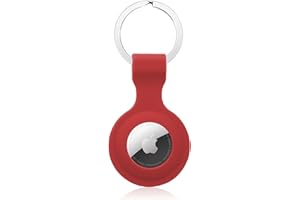 GAGAAL Case Compatible with Apple Airtags, Keychain AirTags Case with Anti-Lost Key Ring, Protective Silicone Case for Apple AirTag 2021 Finder for Air Tag Tracker Holder Accessorie