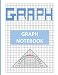 Produktbild Graph Notebook: 8.5 x 11inch notebook of graph paper, ready for use. 100 double sided pages. Great for Math, school, college.