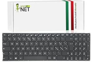 NEW NET NewNet Keyboards - Tastiera Italiana Compatibile con Notebook ASUS Vivobook X540 X540L X540LA X540LJ X540M X540N X540NA X540NV X540UA F540 F540L