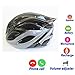 Produktbild Bluetooth Smart Erwachsene Fahrrad Helme Unterstützung hören Musik und Hands-Free Call, schwarz, M(56-58 cm)