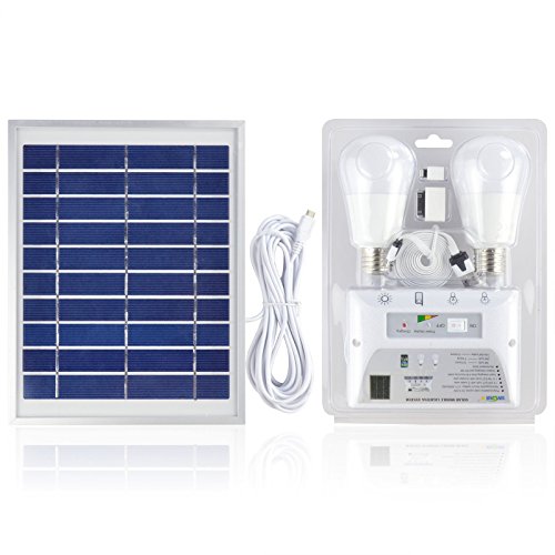 Starcrafter Außenbeleuchtung wasserdicht Solar Panel Beleuchtung für Camping Wandern Zelt Garden, benutzt als Hand power bank ladegeräte - 3