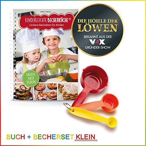 Preisvergleich Produktbild Backhilfe "Kinderleichte Becherküche" - Leckere Backideen für Kinder - 4-tlg. Set