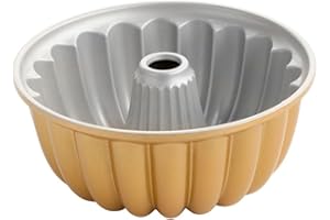 Nordic Ware Nw 58677 Elegant Party Bundt Pan Forma do Ciasta Złota, Aluminium