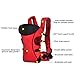 Bebamour Baby Carrier Sling Foldable Head Cover 3 Carry Ways (Red)