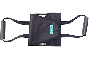 XJZHANG Cinghia per sollevatore per gambe Supporto per il paziente Cinghia per sollevatore per coscia Fascia per sollevamento gambe Dispositivo di mobilità per anziani disabili Assistenza sanitaria limitata