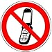 Produktbild Aufkleber Foto-Handy benutzen verboten 300mm