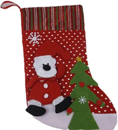 Christmas Stocking 3D Christmas Stocking Santa Reindeer Snowman Xmas Stocking