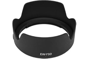 Oumij EW-73D Gegenlichtblende, Kameraobjektivhaube für EF-S 18-135 mm 1: 3,5-5,6 is USM Ersatz der Streulichtblende