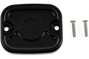 HDBUBALUS Couvercle de réservoir de frein pour Harley Dyna Touring Electra Glide Softail