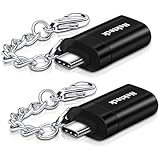 Nekteck USB 3.1 Gen 1 Type C to Standard A Female Adapter [2-Pack] with Keychain, USB C to USB 3.0 Connector Support OTG Function For Google Pixel 2/ XL, Macbook Pro Samsung Galaxy S8/ Note 8 and More