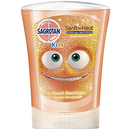 Sagrotan No-Touch Kids Nachfüller Spaßmacher Grapefruit, 5er Pack (5 x 250 ml) - 2