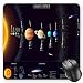 Produktbild BGLKCS Outer Space Mouse Pad, Solar System Scientific Information Jupiter Saturn Universe Telescope Print, Standard Size Rectangle Non-Slip Rubber Mousepad, Multicolor