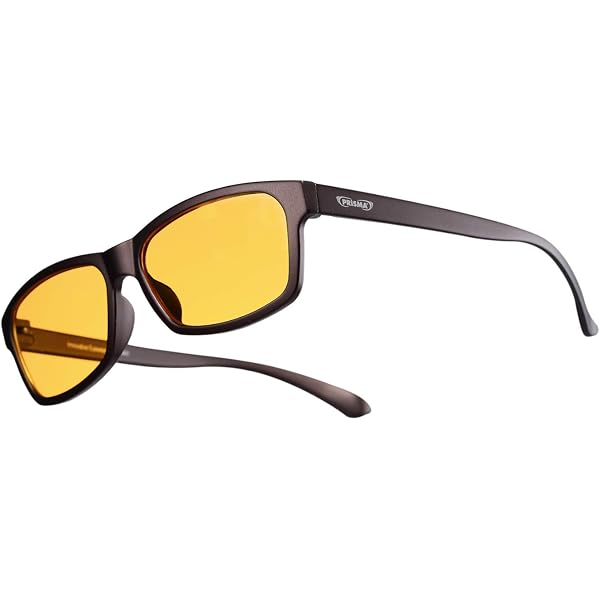 Protection Yeux Conducteurs Professionnels PRiSMA - Filtre à Lumière Bleue à 85% Pour Lunettes CLiP-ON Verres Antireflet Jour Nuit