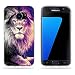 Produktbild Fubaoda Samsung Galaxy s7 Hülle,[Milder Löwe] Anti-Dropping PC Handy-Tasche Back-Cover Ultra Slim Weich Silikon Transparent Designs Schutzhülle für Samsung Galaxy s7G930F/G930FD/G930W8