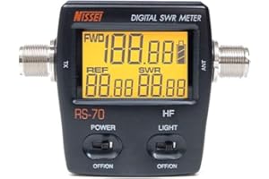 NISSEI ROSMETRO - WATTMETRE DIGITAL RS-50 (VHF et UHF) RS-70 (HF+ 6 m) - MESURE PUISSANCE DIRECTE, REFLECHIE ET ROS