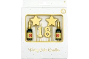 PD-PARTY Candles torta di compleanno - 18 anni