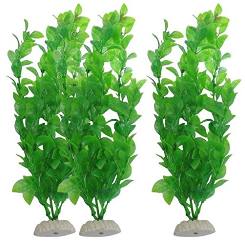 Tefamore - Piante decorative per acquario, 3 pezzi