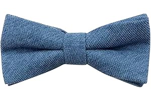 DB DICKIE BOW Children's Kids Boys Luxury Cotton Blend Elasticated Bow Tie