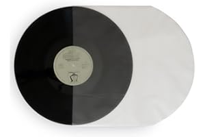Heldenklang® Antistatische Schallplatten Innenhüllen – LP Innenhüllen mit Abrundung – Vinyl Schutzhüllen aus HDPE