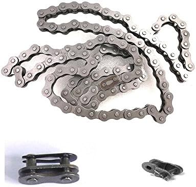#415 Bike Chain (1pc), #415 Chain Link (Chain Locks) (1pc), Half Link (1pc) - 80CC Gas Motorized Bicycle
