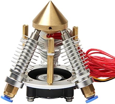 DIKAVS 3 in 1 out mix-color Hotend for 3D printer (Heating rod 24V)