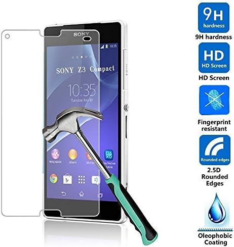 Sony EXperia M2 Screen Protector Perfect Premium Tempered Glass Screen Protector High 9H Hardness Ultra Slim Thickness 0.26mm (thinner than 0.3mm) Tempered Glass Screen Protector for Sony Experia M2